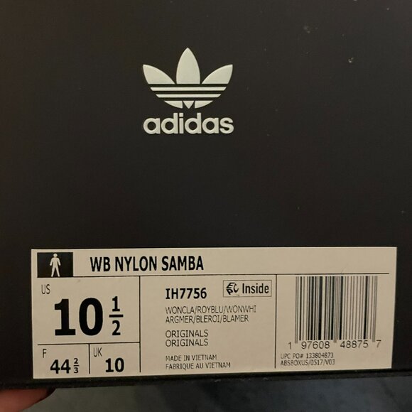 Adidas Samba Nylon Wales Bonner Wonder Clay Royal - Size 10.5 - NWT main image 4